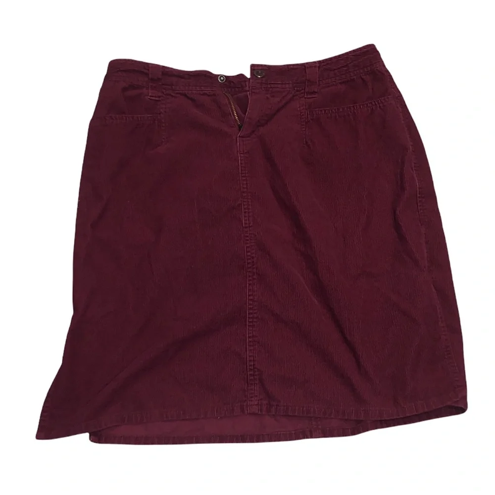 North Face Corduroy Cotton Skirt EUC - Picture 1 of 12